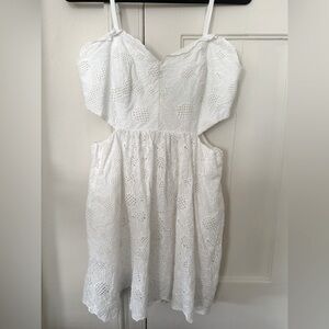 Milly Ivory Lace Detail Garment